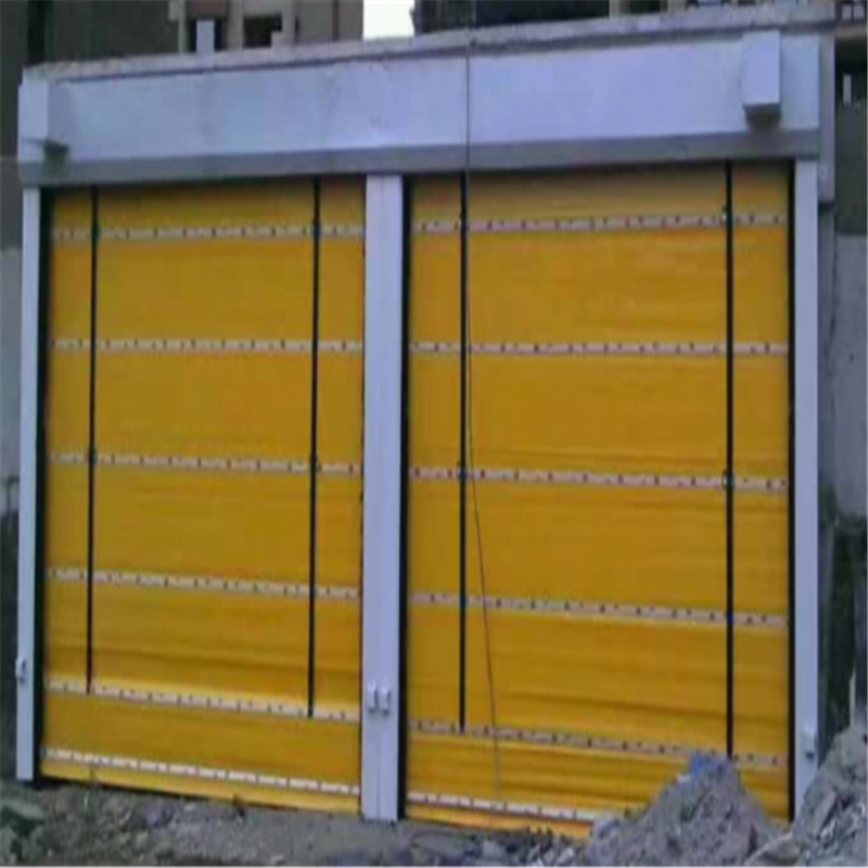 佛山廠房防塵堆積快卷門PLC程序如何調整