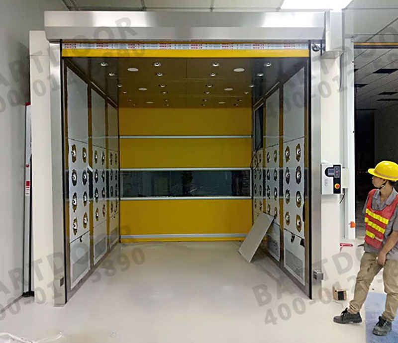 如何安裝工業快速門？